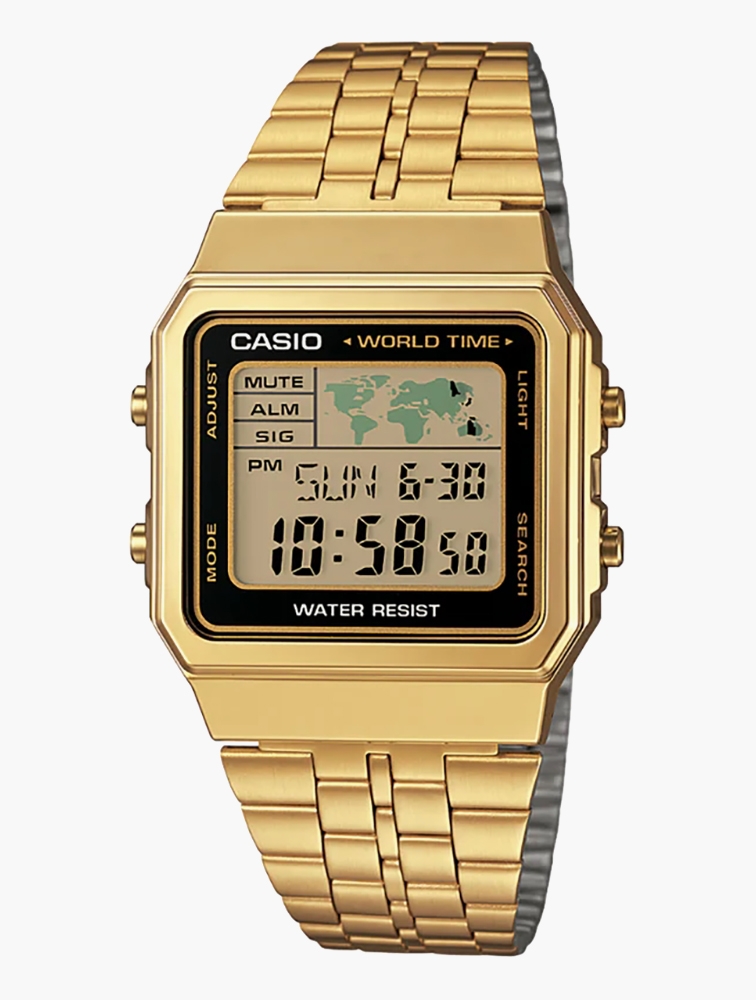 Casio 2025 gold retro